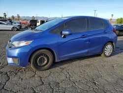 Salvage cars for sale at Colton, CA auction: 2017 Honda FIT LX