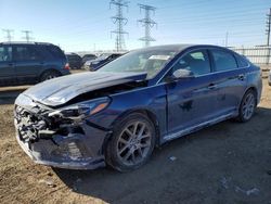 Salvage cars for sale at Elgin, IL auction: 2018 Hyundai Sonata Sport