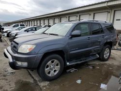 Salvage cars for sale at Louisville, KY auction: 2004 Toyota 4runner Limited