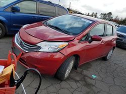 Nissan salvage cars for sale: 2015 Nissan Versa Note S