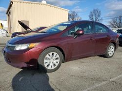 2012 Honda Civic LX en venta en Moraine, OH