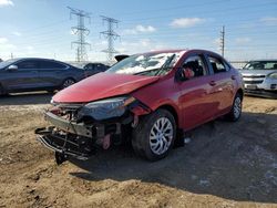 Salvage cars for sale at Elgin, IL auction: 2019 Toyota Corolla L