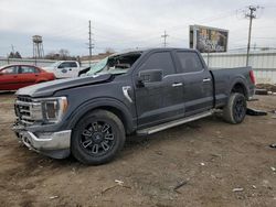 Salvage cars for sale at Chicago Heights, IL auction: 2022 Ford F150 Supercrew