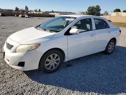 Salvage cars for sale at Mentone, CA auction: 2009 Toyota Corolla Base