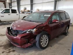 Vehiculos salvage en venta de Copart Greenwood, NE: 2013 Toyota Sienna XLE