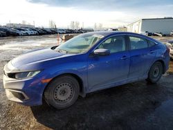 Salvage cars for sale at Rocky View County, AB auction: 2020 Honda Civic LX