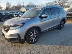 Salvage cars for sale at Wichita, KS auction: 2020 Honda Pilot Touring