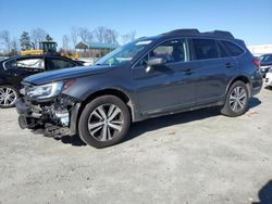 Salvage cars for sale at Spartanburg, SC auction: 2019 Subaru Outback 2.5I Limited