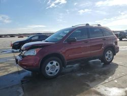 Salvage cars for sale at Grand Prairie, TX auction: 2010 Honda CR-V LX