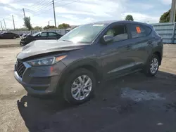 Salvage cars for sale at Miami, FL auction: 2020 Hyundai Tucson SE