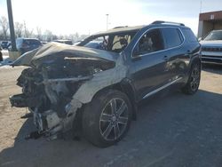 Salvage cars for sale at Fort Wayne, IN auction: 2018 GMC Acadia Denali