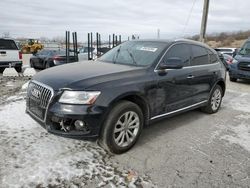 Salvage cars for sale at Chicago Heights, IL auction: 2015 Audi Q5 Premium