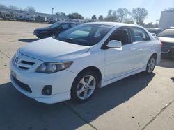 Salvage cars for sale at Sacramento, CA auction: 2011 Toyota Corolla Base