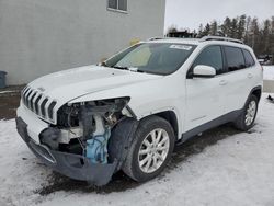 2016 Jeep Cherokee Limited en venta en Cookstown, ON