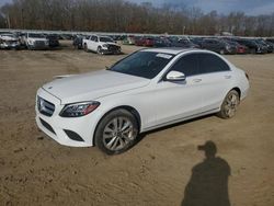 Salvage cars for sale at Conway, AR auction: 2019 Mercedes-Benz C 300 4matic