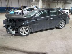 Salvage cars for sale at Woodhaven, MI auction: 2022 Chevrolet Malibu LT