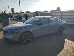 Honda Accord salvage cars for sale: 2023 Honda Accord Hybrid Sport