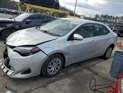 Salvage cars for sale at Windsor, NJ auction: 2019 Toyota Corolla L