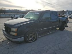 Chevrolet salvage cars for sale: 2007 Chevrolet Silverado C1500 Classic Crew Cab