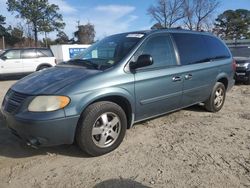 Dodge Grand Caravan sxt salvage cars for sale: 2005 Dodge Grand Caravan SXT