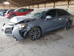 Salvage cars for sale at auction: 2021 Toyota Corolla SE