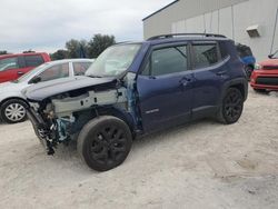 Salvage cars for sale at Apopka, FL auction: 2017 Jeep Renegade Latitude