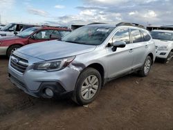 Salvage cars for sale at Brighton, CO auction: 2019 Subaru Outback 2.5I Premium