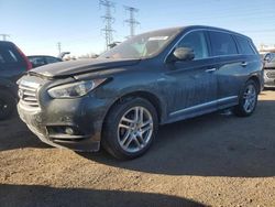 Salvage cars for sale at Elgin, IL auction: 2014 Infiniti QX60 Hybrid