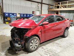 Salvage cars for sale at Sikeston, MO auction: 2015 Hyundai Accent GLS