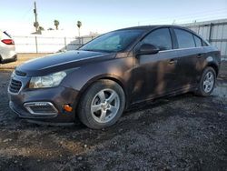 Salvage cars for sale from Copart Mercedes, TX: 2015 Chevrolet Cruze LT