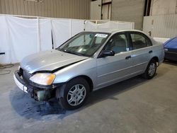 Salvage cars for sale at Lufkin, TX auction: 2001 Honda Civic LX