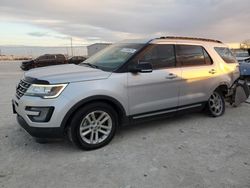 Salvage cars for sale at Haslet, TX auction: 2017 Ford Explorer XLT