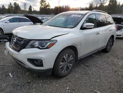 Nissan salvage cars for sale: 2018 Nissan Pathfinder S