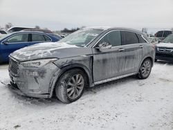 Carros salvage a la venta en subasta: 2019 Infiniti QX50 Essential