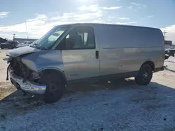 Salvage trucks for sale at Chicago Heights, IL auction: 2001 Chevrolet Express G3500