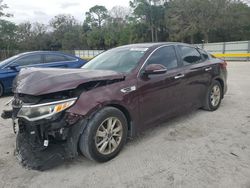 Salvage cars for sale at Fort Pierce, FL auction: 2018 KIA Optima LX