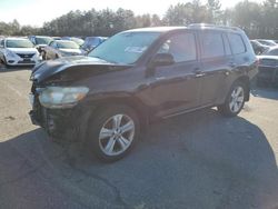 Salvage cars for sale at Exeter, RI auction: 2008 Toyota Highlander Sport