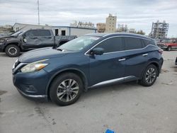 Salvage cars for sale at New Orleans, LA auction: 2015 Nissan Murano S