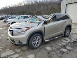 Toyota salvage cars for sale: 2015 Toyota Highlander XLE