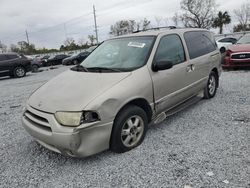 2001 Nissan Quest SE en venta en Riverview, FL