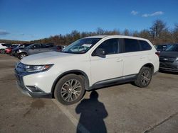 Salvage cars for sale at Brookhaven, NY auction: 2016 Mitsubishi Outlander SE