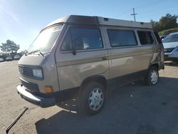 Volkswagen Vanagon Kombi salvage cars for sale: 1986 Volkswagen Vanagon Kombi