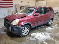 Salvage cars for sale at Candia, NH auction: 2006 Honda CR-V EX