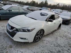 Salvage cars for sale at auction: 2017 Nissan Maxima 3.5S