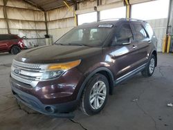 Salvage cars for sale at Phoenix, AZ auction: 2011 Ford Explorer XLT