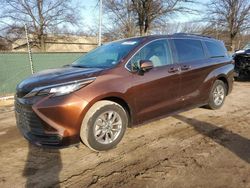 Salvage cars for sale at Baltimore, MD auction: 2022 Toyota Sienna LE