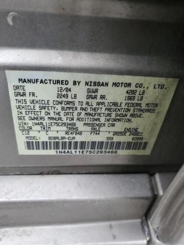 2005 Nissan Altima S