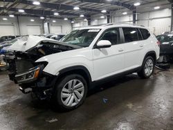 Salvage cars for sale from Copart Ham Lake, MN: 2021 Volkswagen Atlas SEL