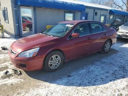 Honda Vehiculos salvage en venta: 2007 Honda Accord SE