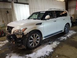 Salvage cars for sale at Windsor, NJ auction: 2011 Infiniti QX56